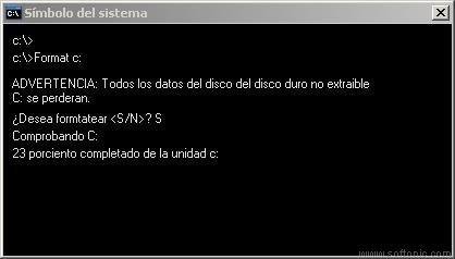Es cierto que puedo formatear el disco y luego recuperar mi información?