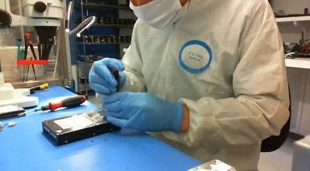 Desde el laboratorio analizando un disco toshiba Canvio de 3 TB