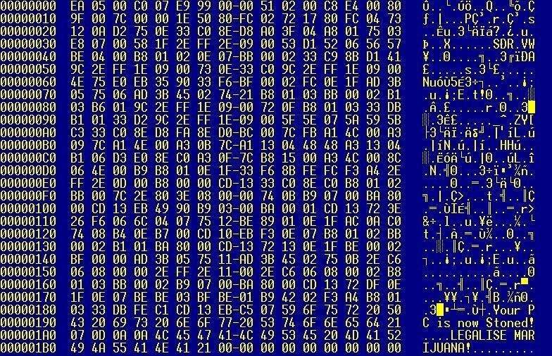 Como trabajan la mayoría de virus que encriptan información  ?