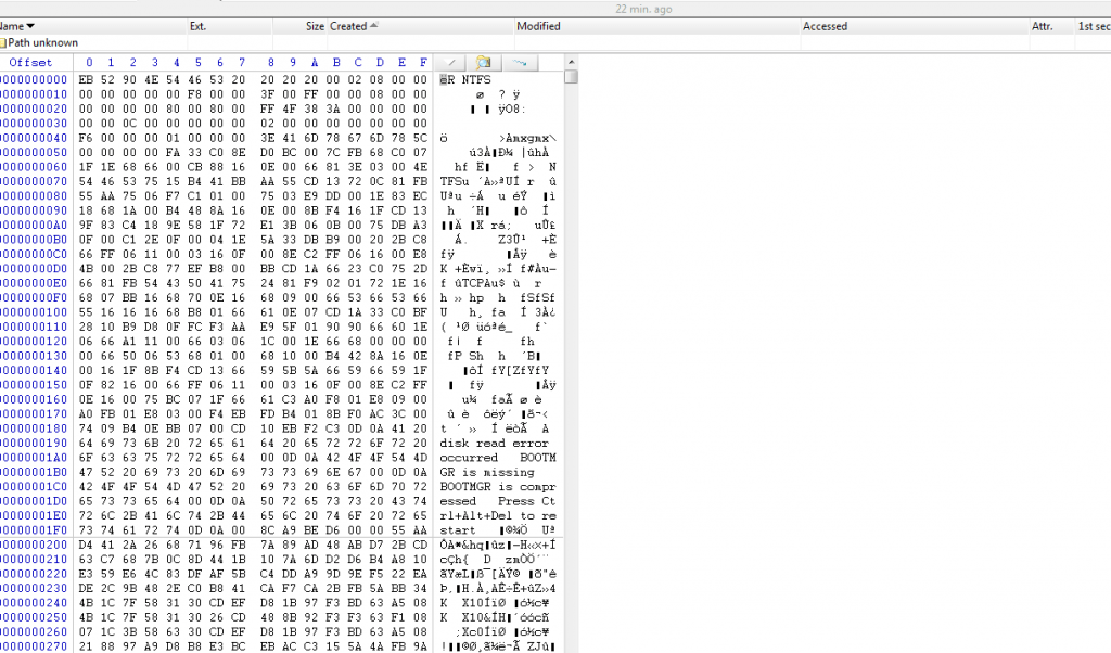 Bootsectordecrypt